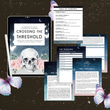Load image into Gallery viewer, Crossing the Threshold | Tarot + Journaling Workbook
